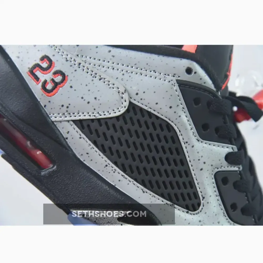 Neymar x Air Jordn 5 Retro Low Reflective Silver/Infrared 23-Black