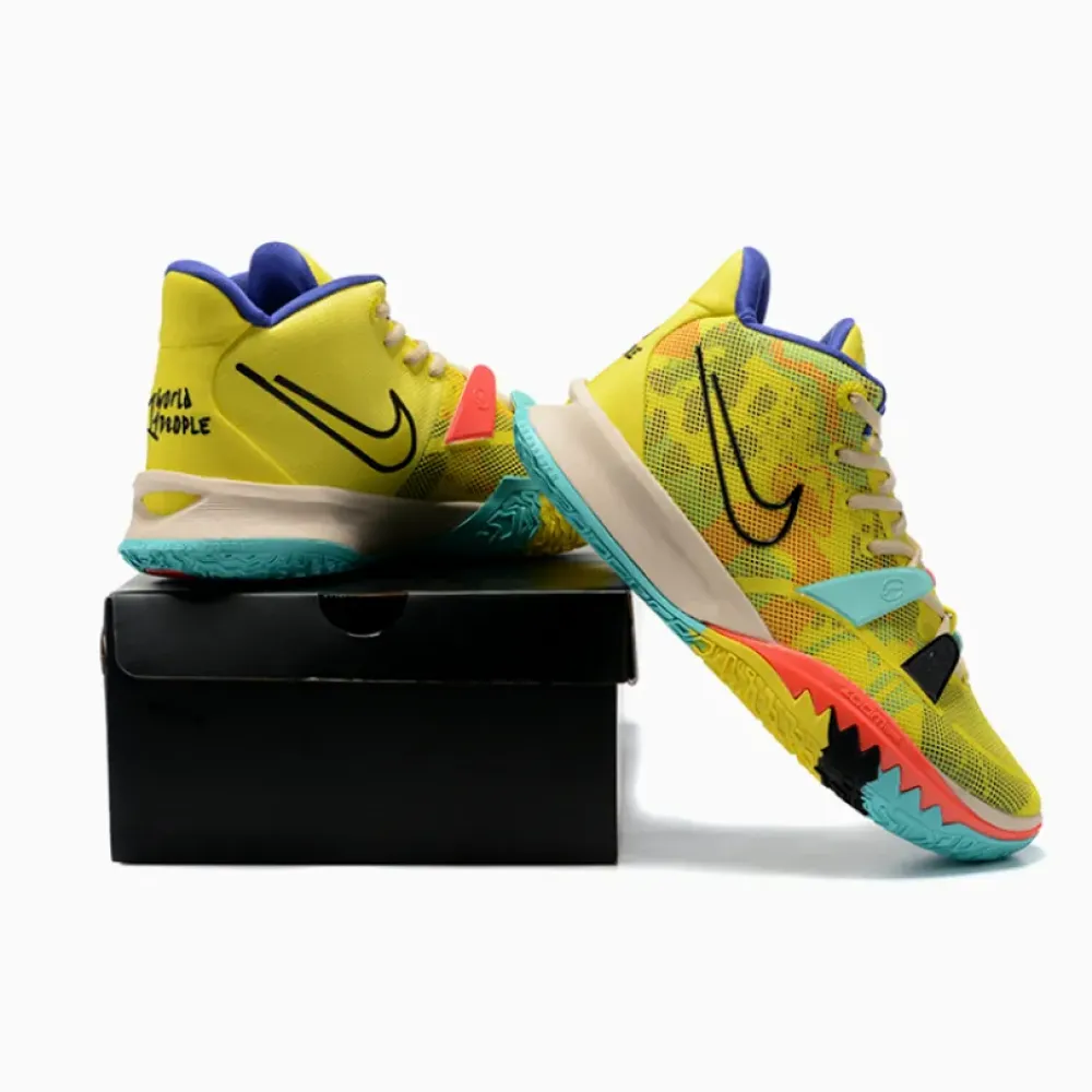 Nike Kyrie 7 “1 World 1 People” Yellow/Multi-Color CT4080-700