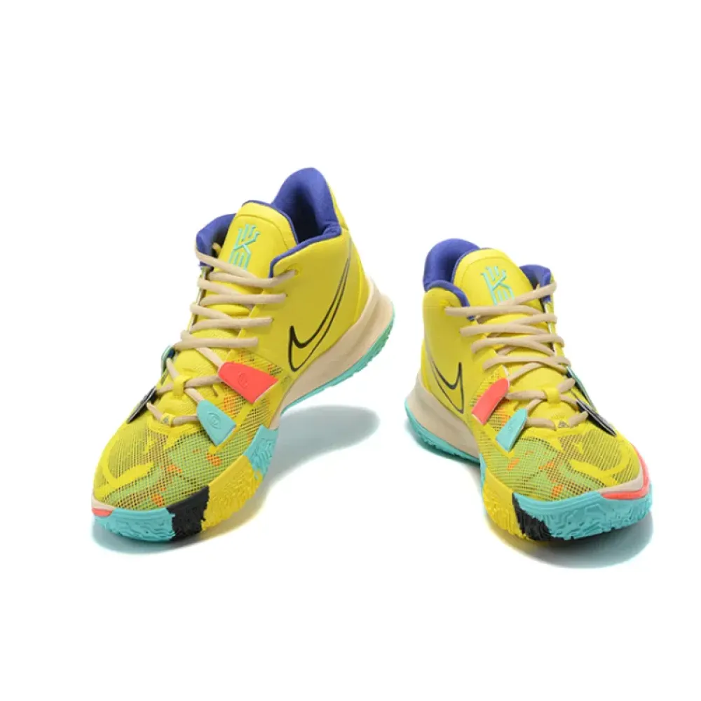 Nike Kyrie 7 “1 World 1 People” Yellow/Multi-Color CT4080-700