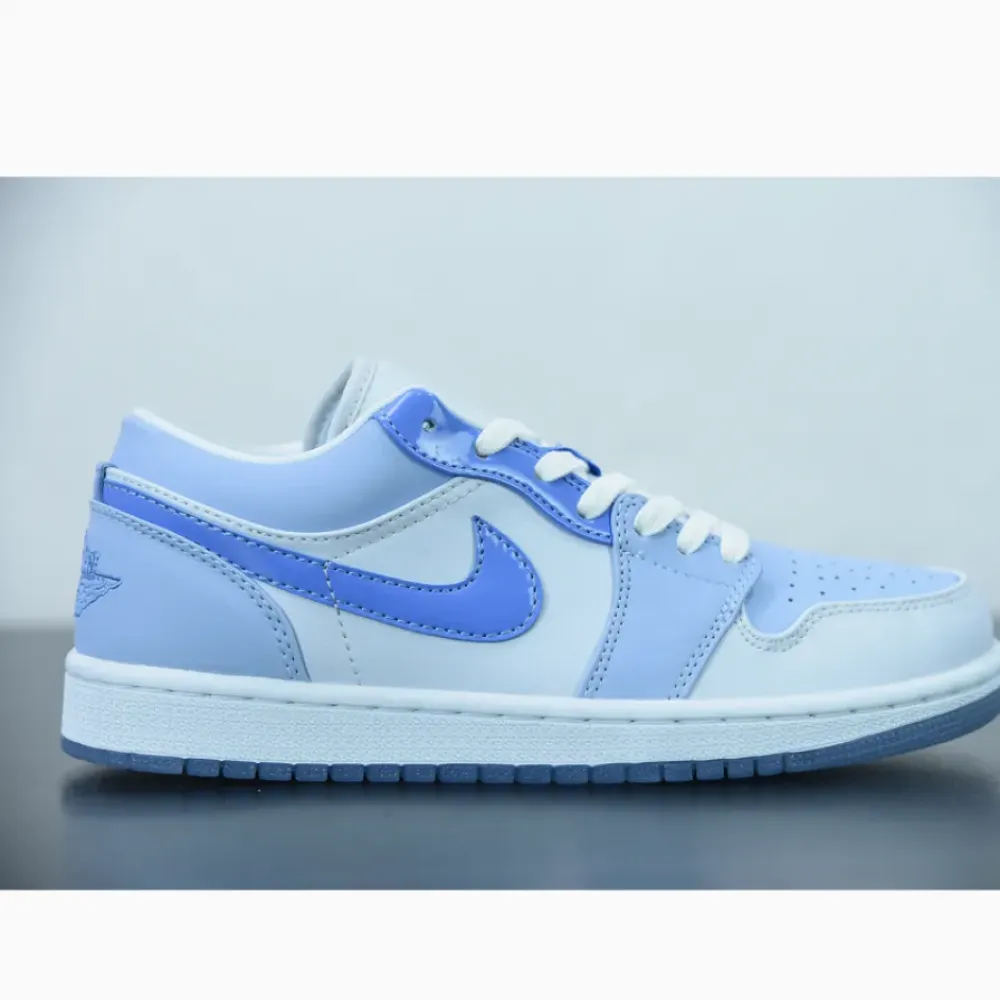 Air Jordan 1 Low ‘Mighty Swooshers’ Blue  DM5442-040