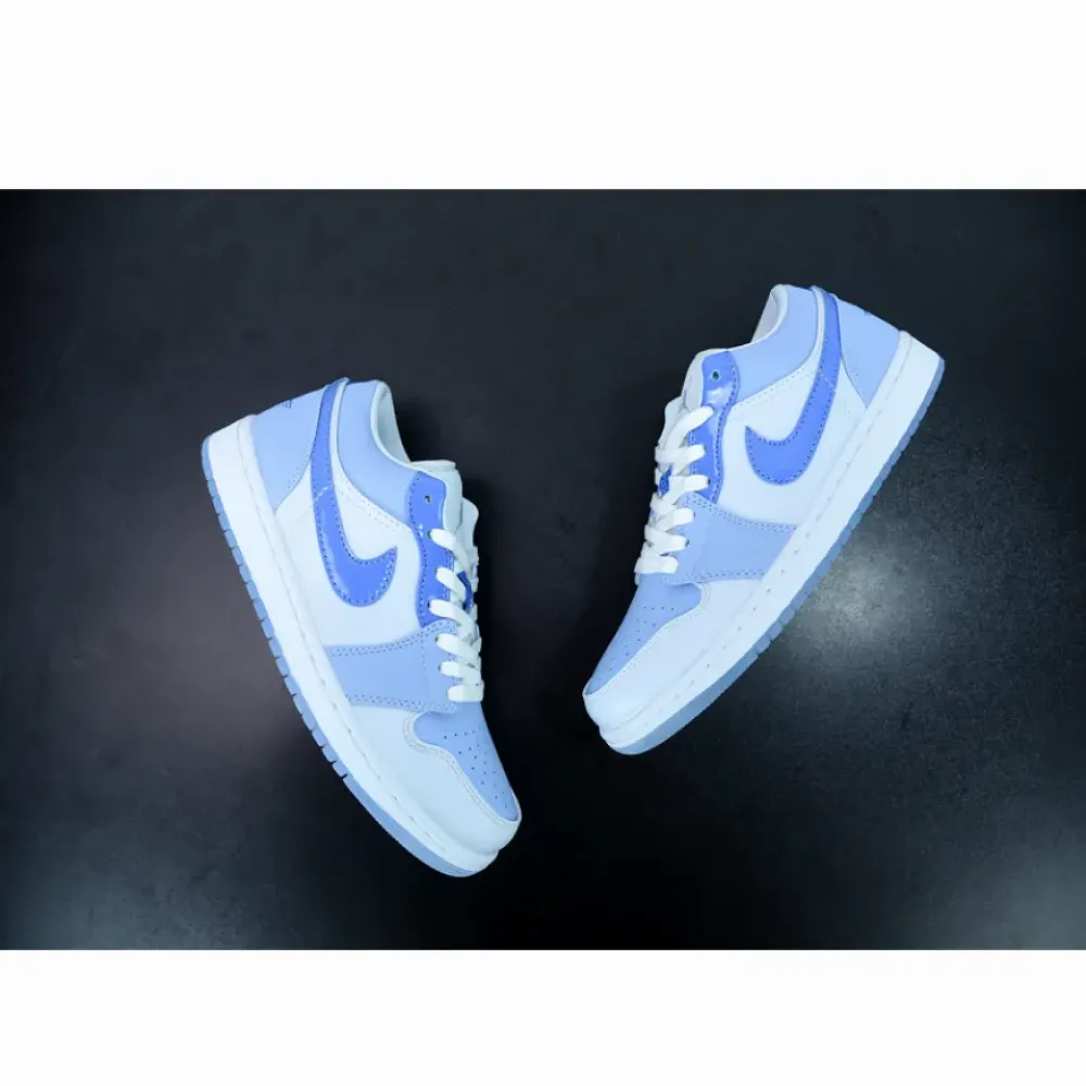 Air Jordan 1 Low ‘Mighty Swooshers’ Blue  DM5442-040