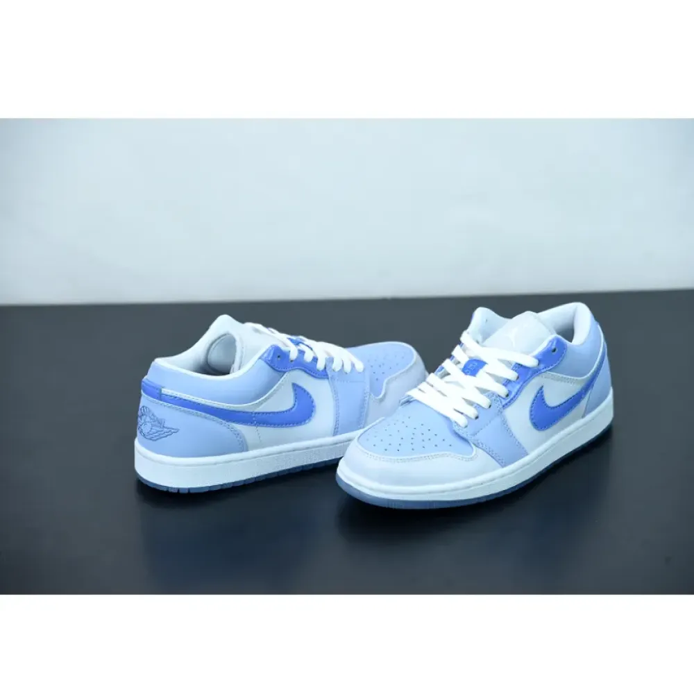 Air Jordan 1 Low ‘Mighty Swooshers’ Blue  DM5442-040