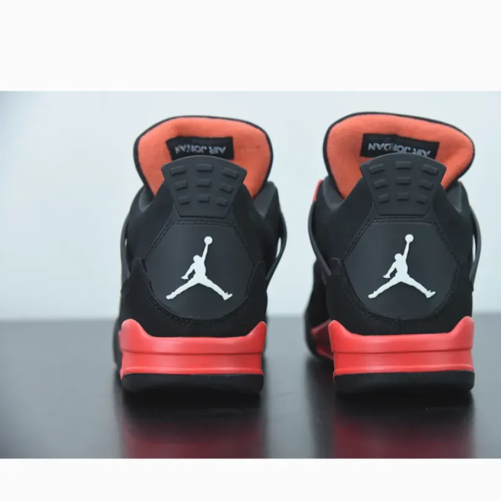 Air Jordan 4 “Red Thunder” Black/White-Red  CT8527-016