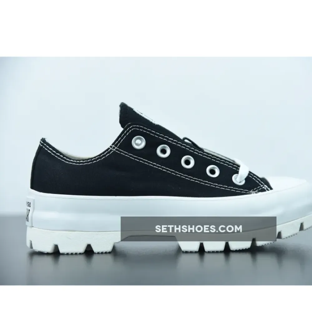 Converse Lugged Canvas Chuck Taylor All Star Low Top Black/White  567681C