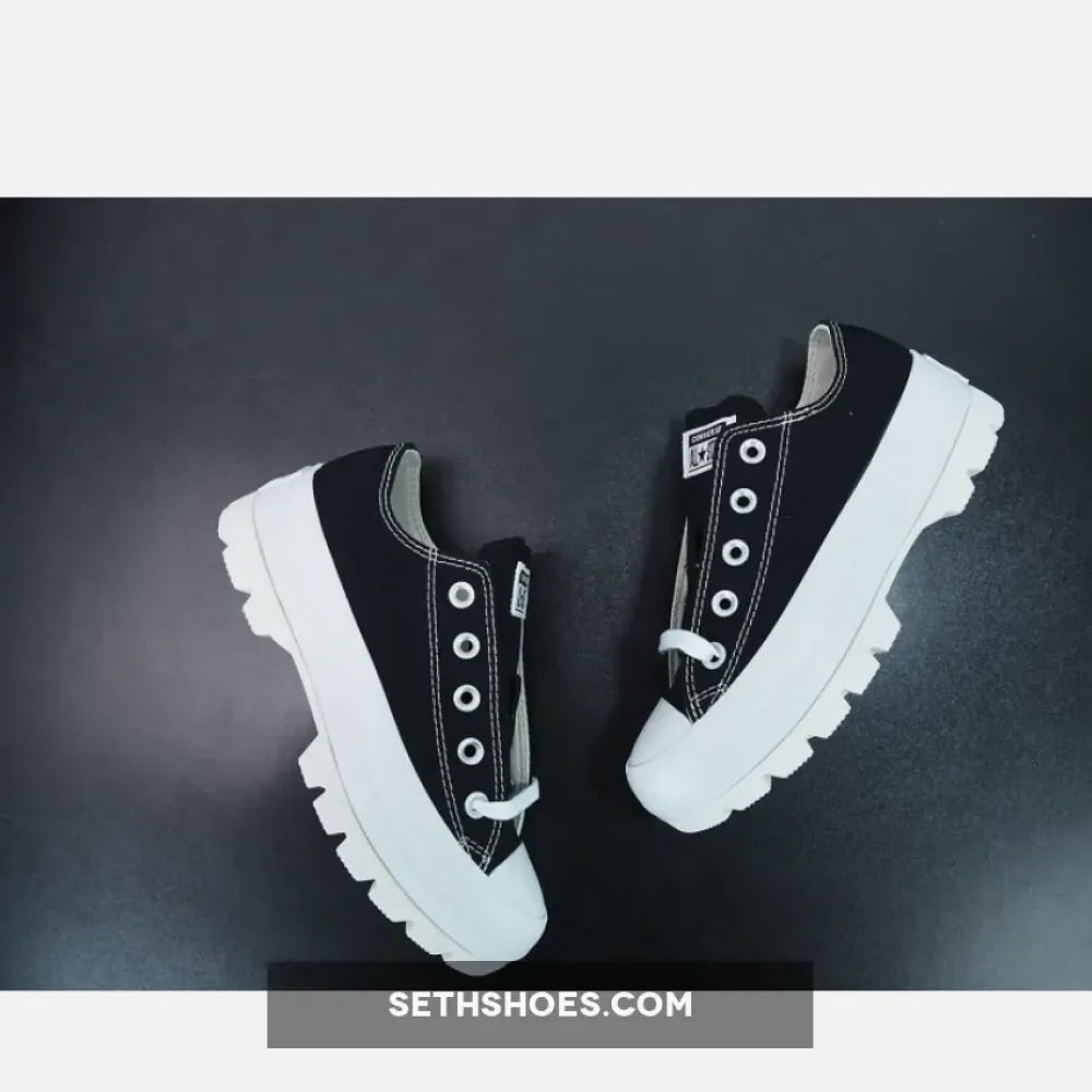 Converse Lugged Canvas Chuck Taylor All Star Low Top Black/White  567681C