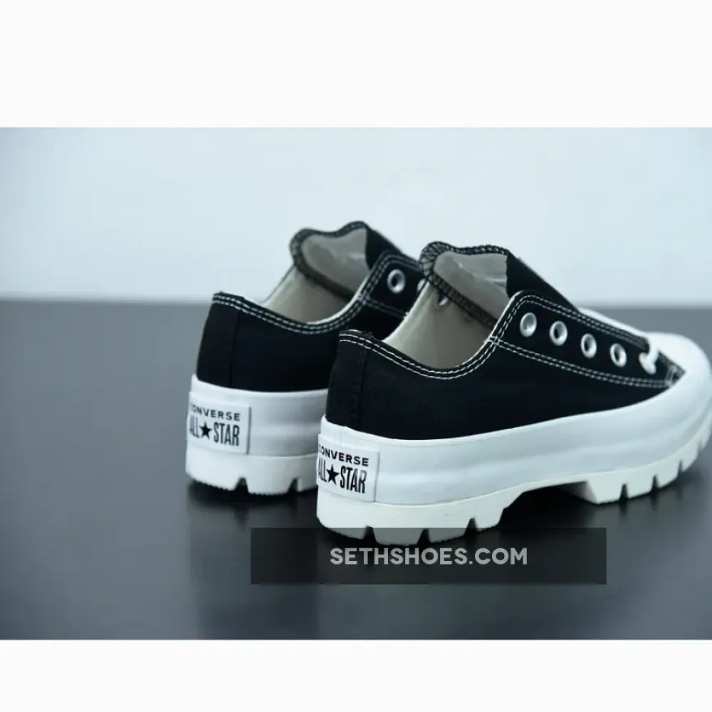 Converse Lugged Canvas Chuck Taylor All Star Low Top Black/White  567681C