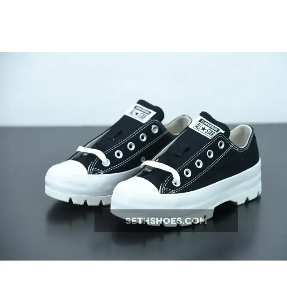 Converse Lugged Canvas Chuck Taylor All Star Low Top Black/White  567681C