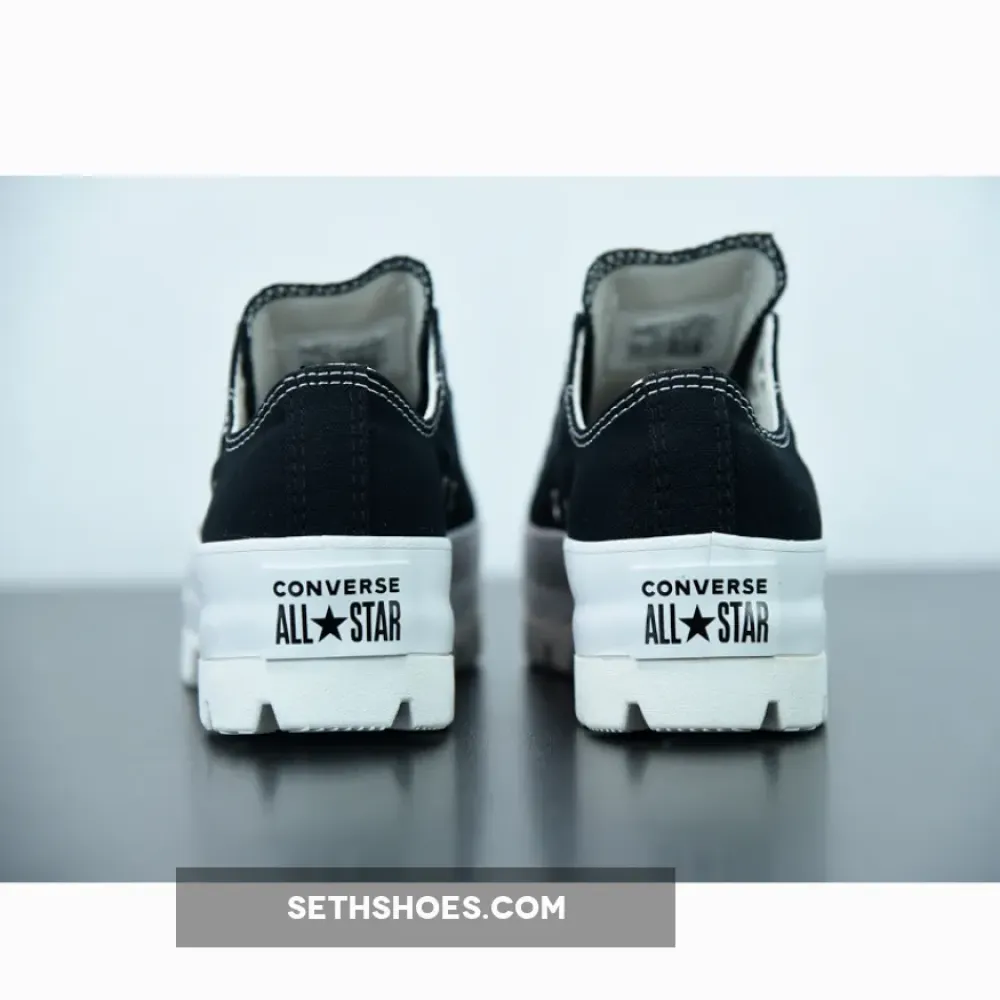 Converse Lugged Canvas Chuck Taylor All Star Low Top Black/White  567681C