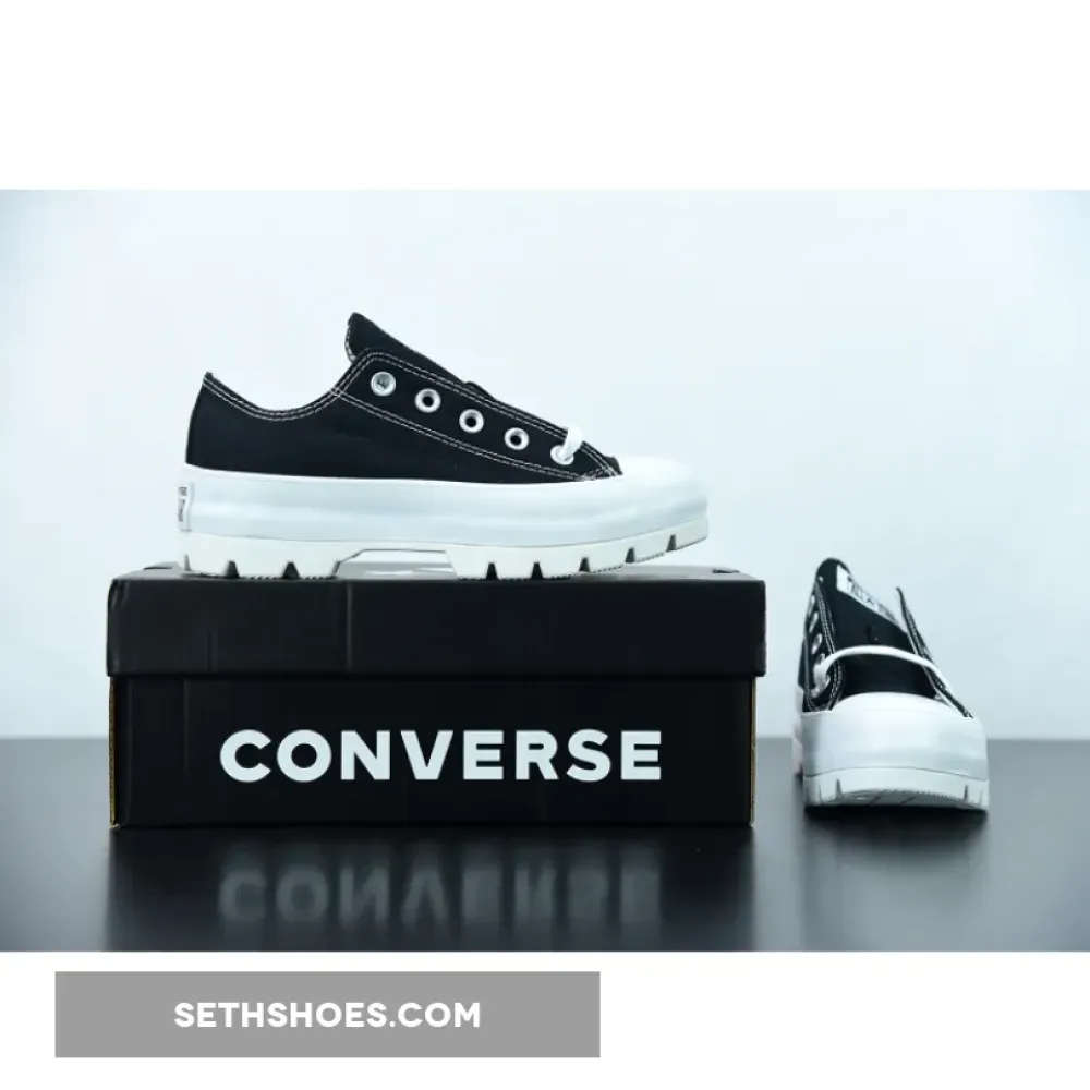 Converse Lugged Canvas Chuck Taylor All Star Low Top Black/White  567681C
