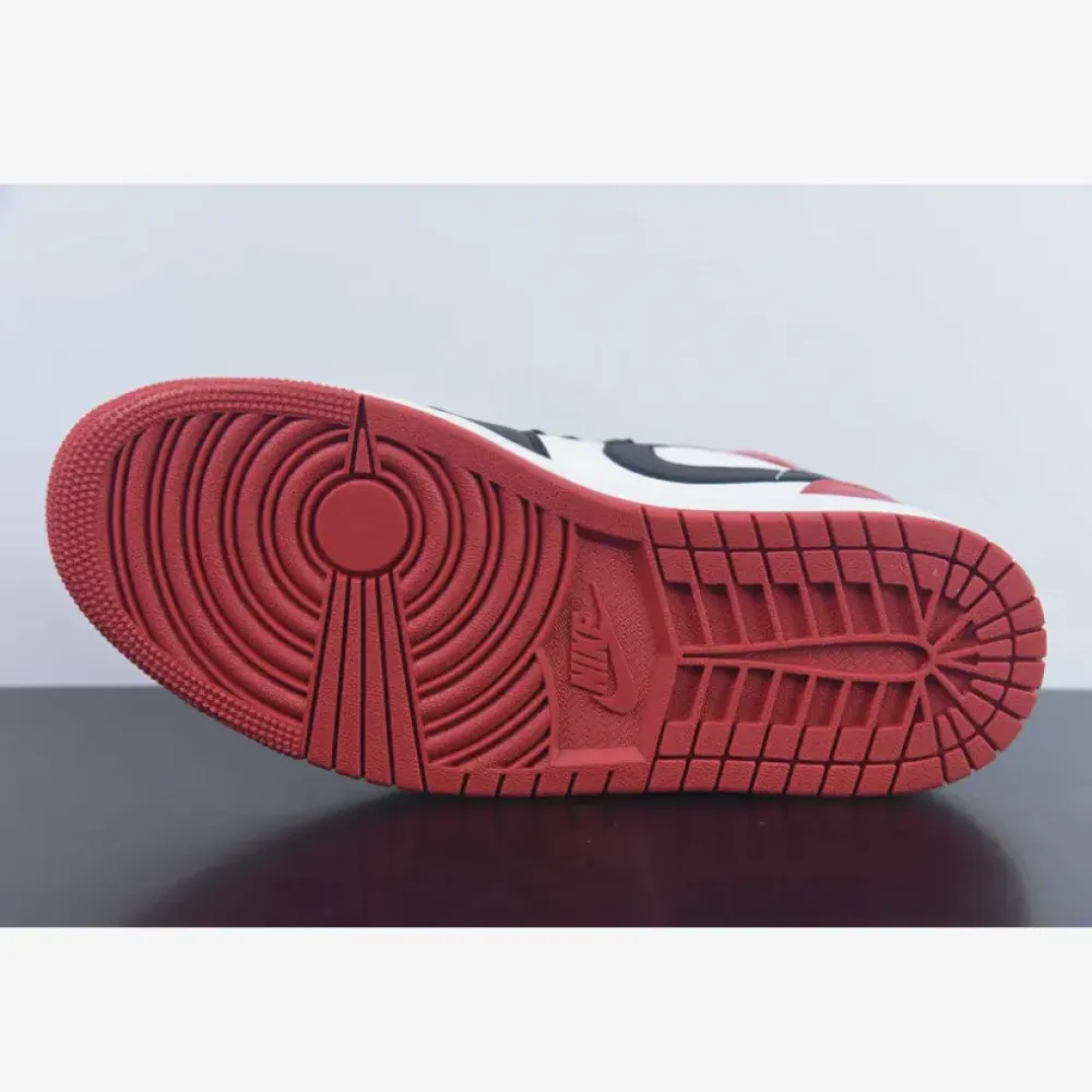 Air Jordan 1 Mid ‘Old Love’ White/Black-Varsity Red  307383-102