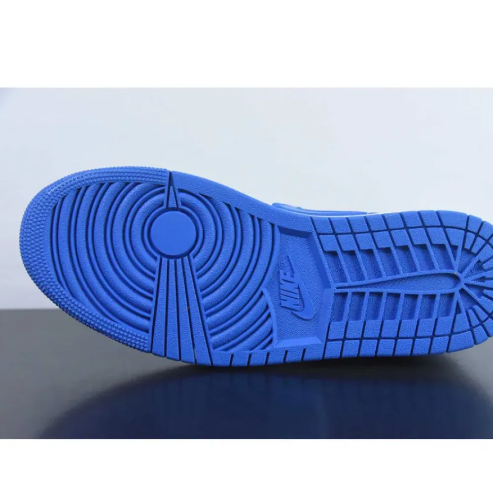 Air Jordan 1 Low Black/White-Game Royal  553558-007