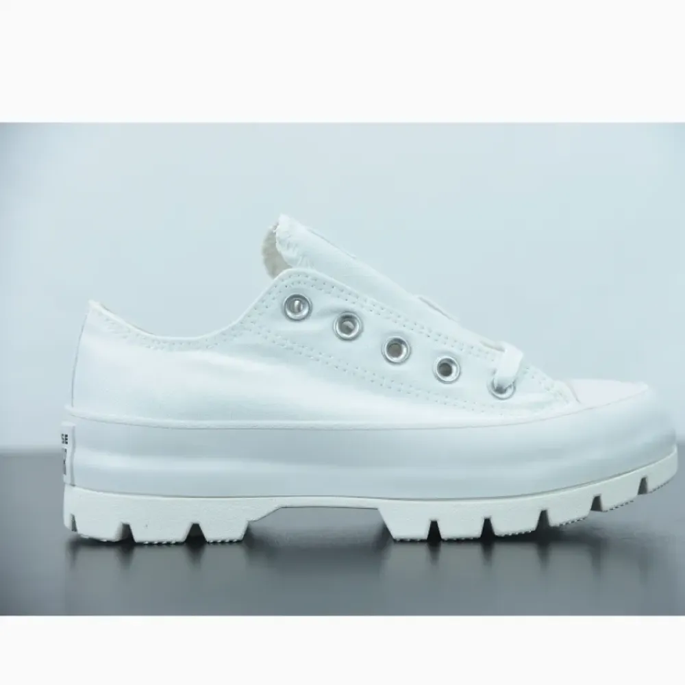 Converse Lugged Canvas Chuck Taylor All Star Low Top Triple White  567680C