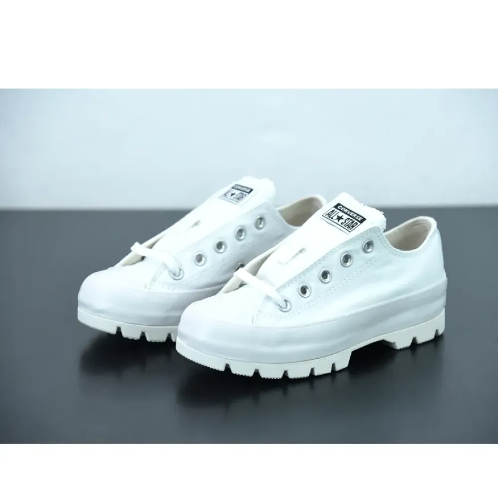 Converse Lugged Canvas Chuck Taylor All Star Low Top Triple White  567680C
