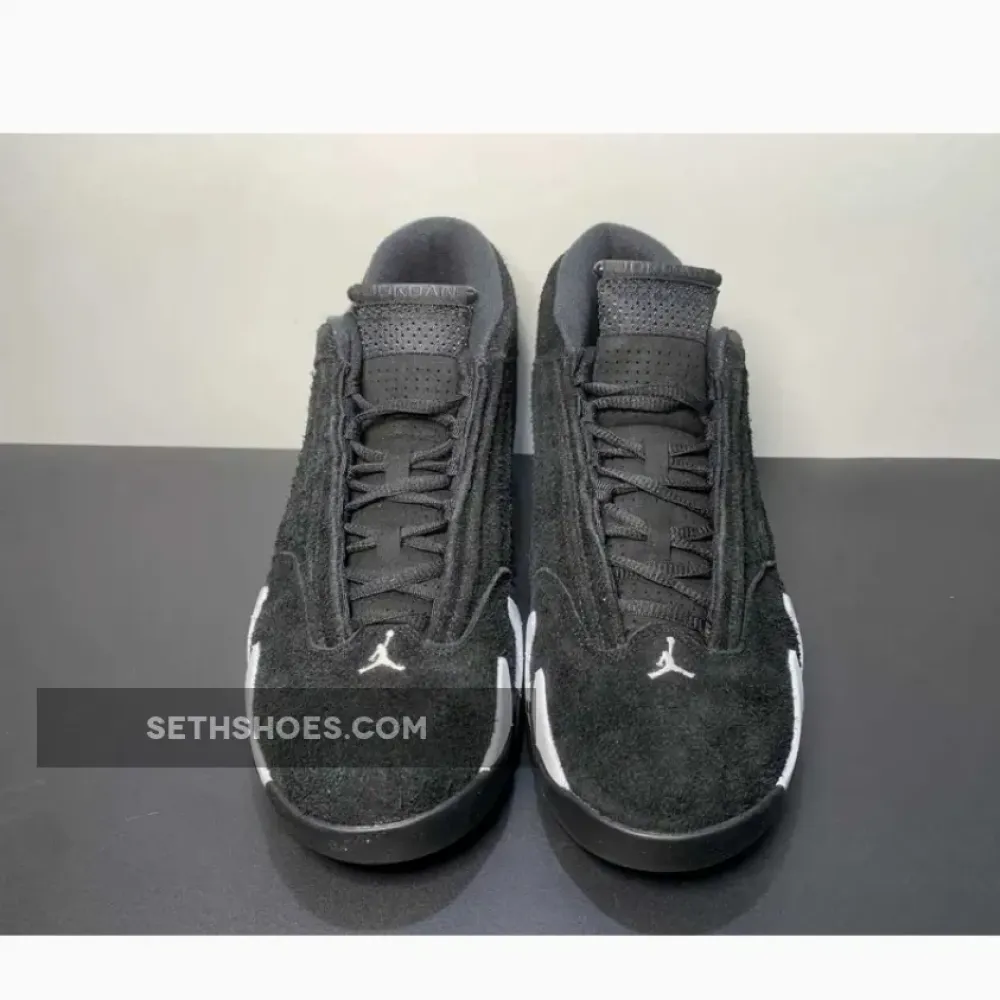 Air Jordan 14 ‘Panda’ Black/White-University Red  487471-016