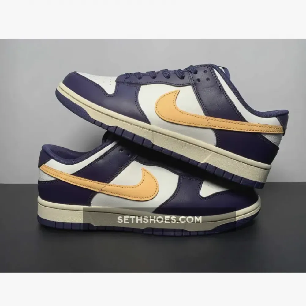 Nike Dunk Low Sail/Coconut Milk-Purple Ink-Melon Tint FV8106-181