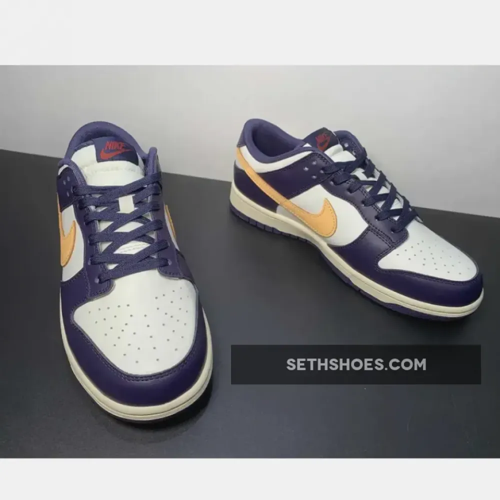 Nike Dunk Low Sail/Coconut Milk-Purple Ink-Melon Tint FV8106-181