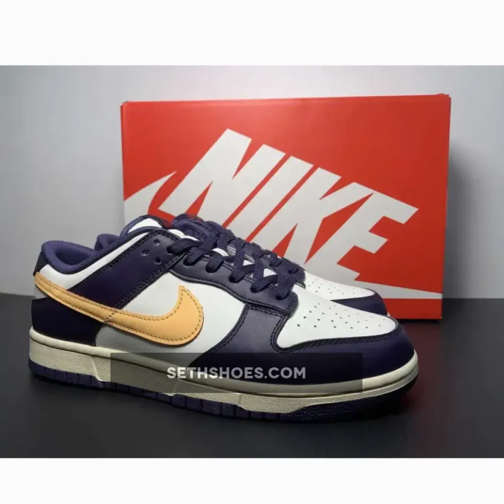 Nike Dunk Low Sail/Coconut Milk-Purple Ink-Melon Tint FV8106-181