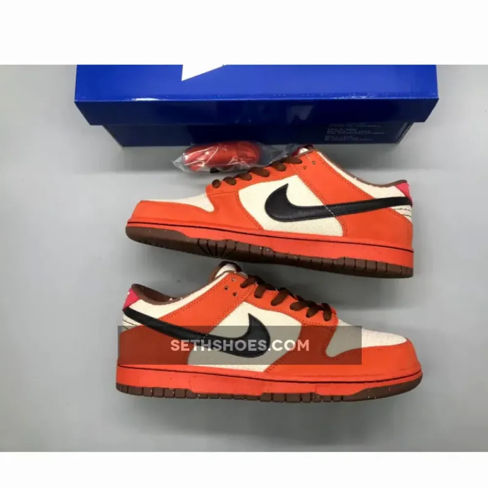 Nike SB Dunk Low Orange Hemp/Black-Sail 313170-101