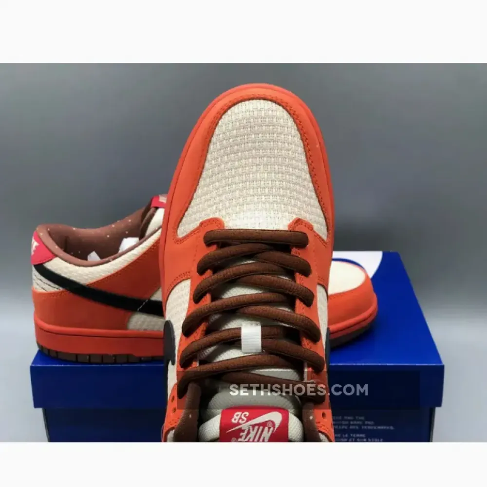 Nike SB Dunk Low Orange Hemp/Black-Sail 313170-101