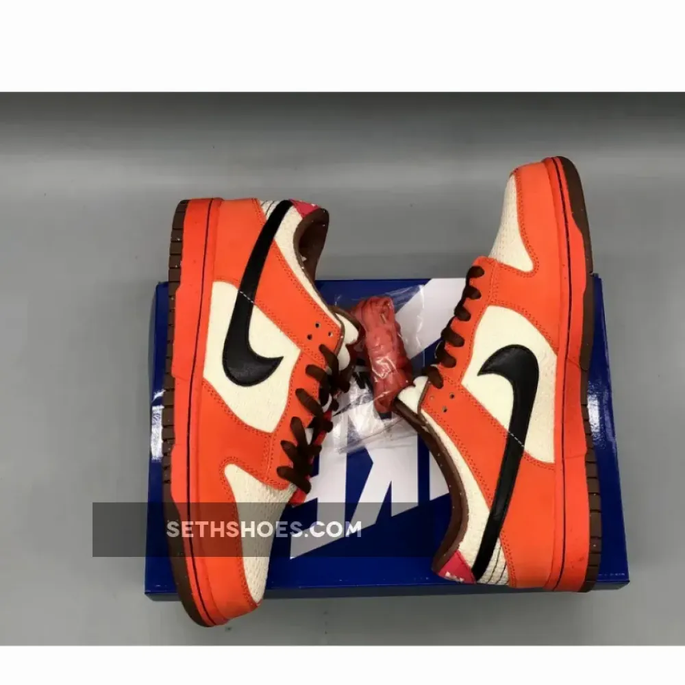 Nike SB Dunk Low Orange Hemp/Black-Sail 313170-101
