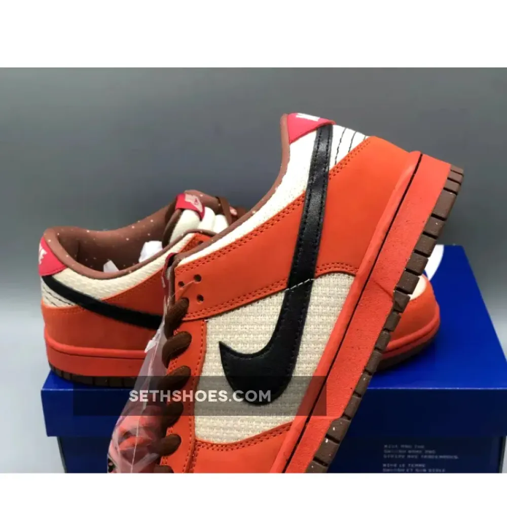 Nike SB Dunk Low Orange Hemp/Black-Sail 313170-101