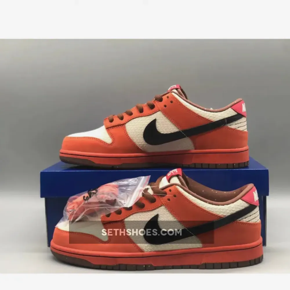 Nike SB Dunk Low Orange Hemp/Black-Sail 313170-101