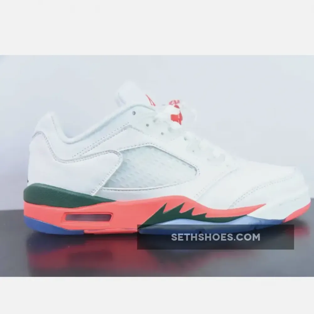 Air Jordan 5 Retro Low “Hurricanes”  FQ5436-002