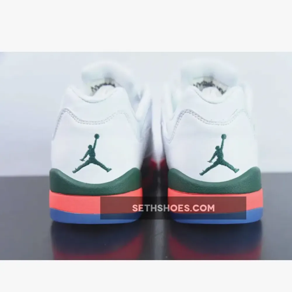 Air Jordan 5 Retro Low “Hurricanes”  FQ5436-002