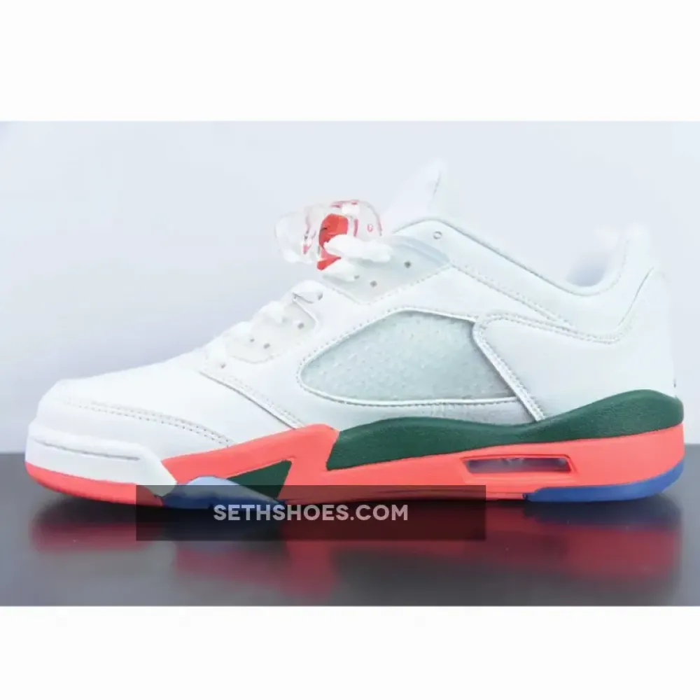 Air Jordan 5 Retro Low “Hurricanes”  FQ5436-002